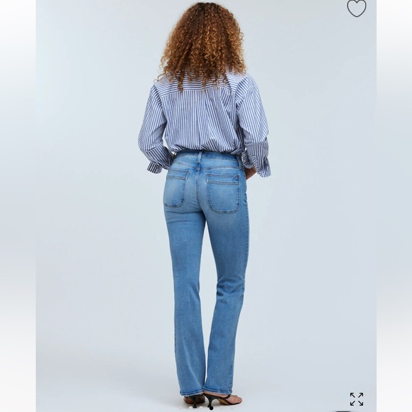 NWOT MADEWELL Kick Out Jeans -W25 - Picture 4 of 15
